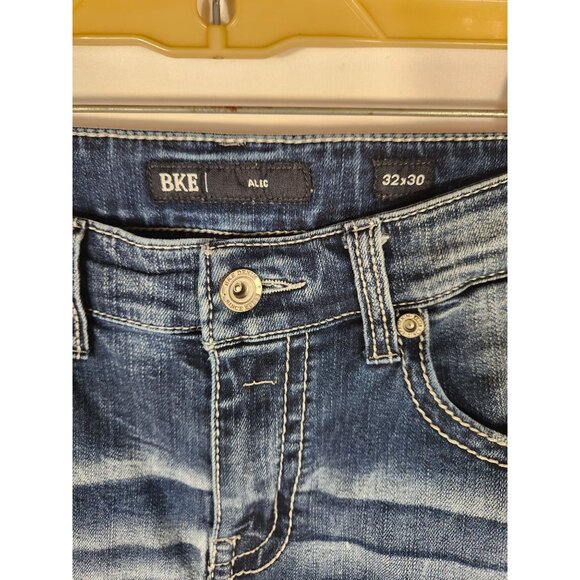 BKE 'Alec" Mens Jeans Distressed Lived In Y2K Rocker 32/30 - Picture 3 of 5